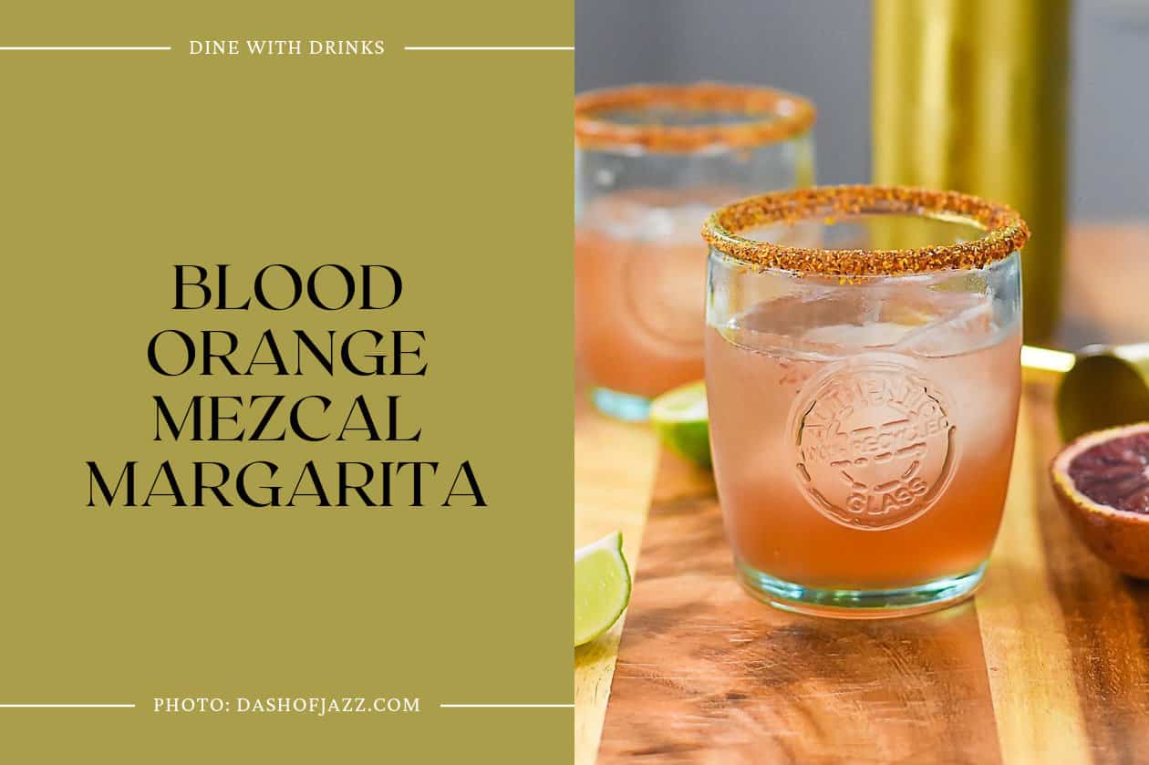 Blood Orange Mezcal Margarita
