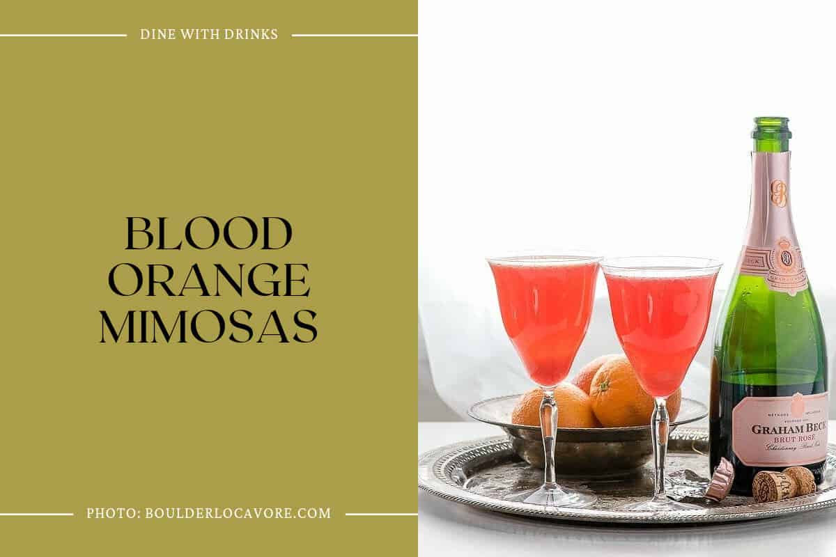 Blood Orange Mimosas