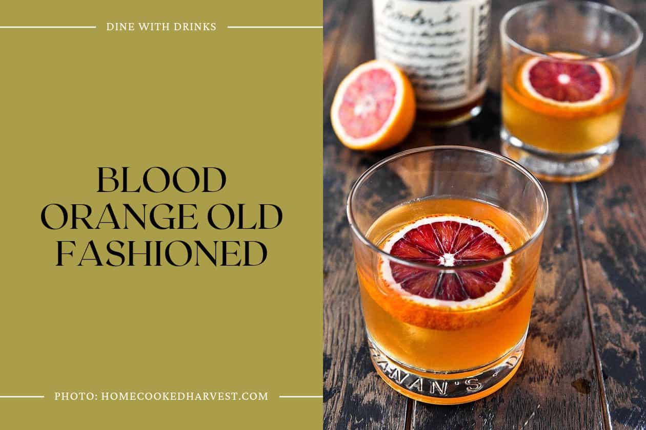 Blood Orange Old Fashioned