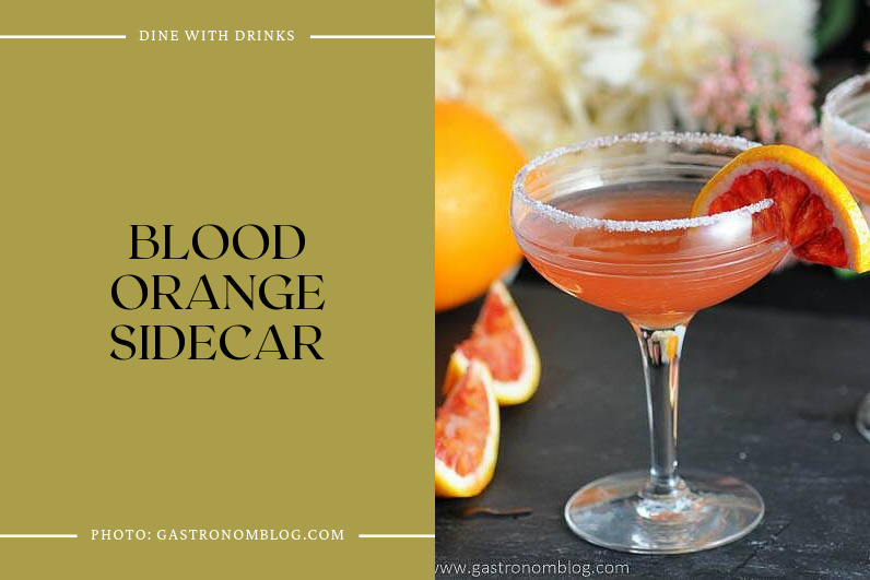 Blood Orange Sidecar