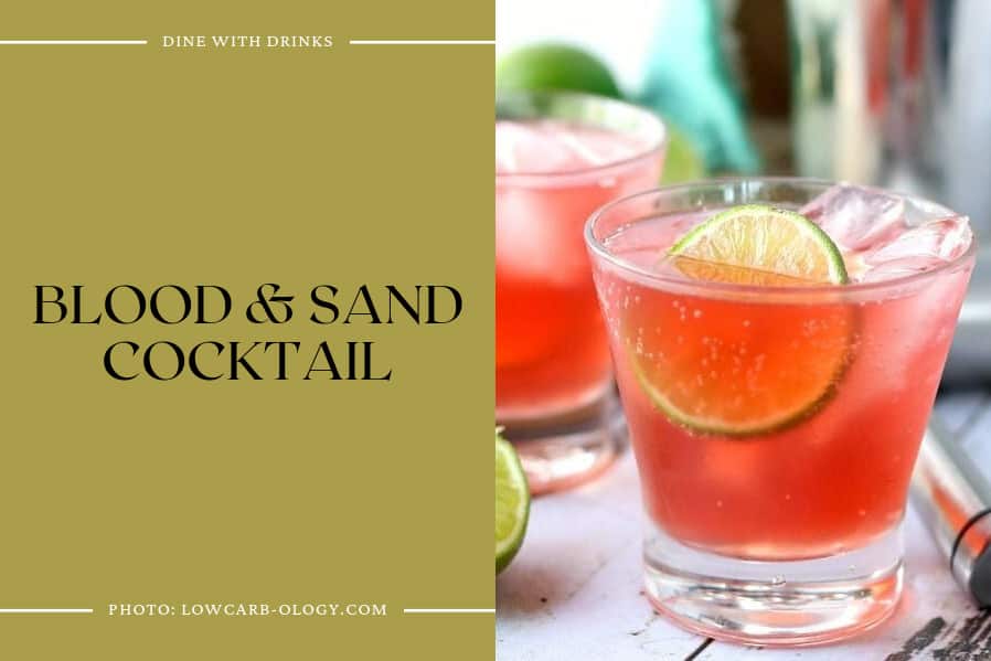 Blood & Sand Cocktail