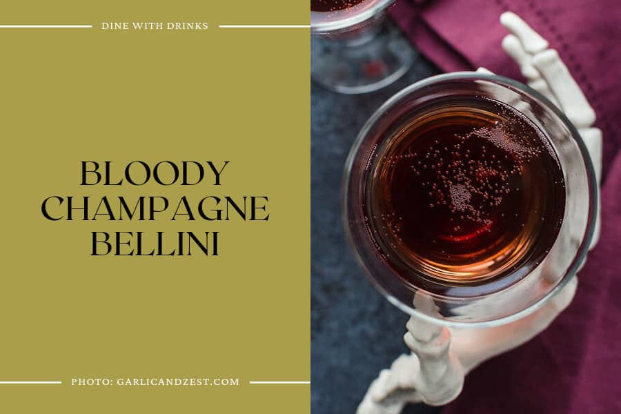 Bloody Champagne Bellini