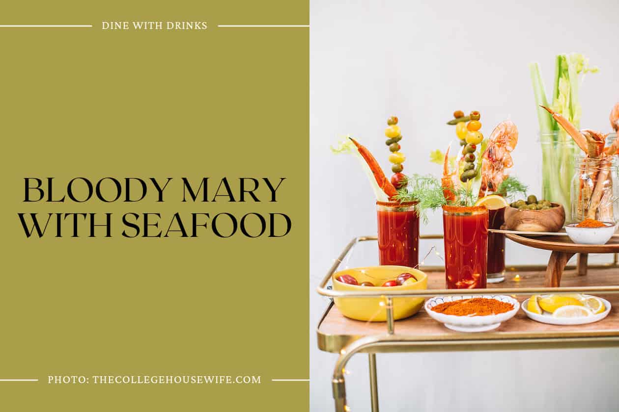 Bloody Mary With Seafood