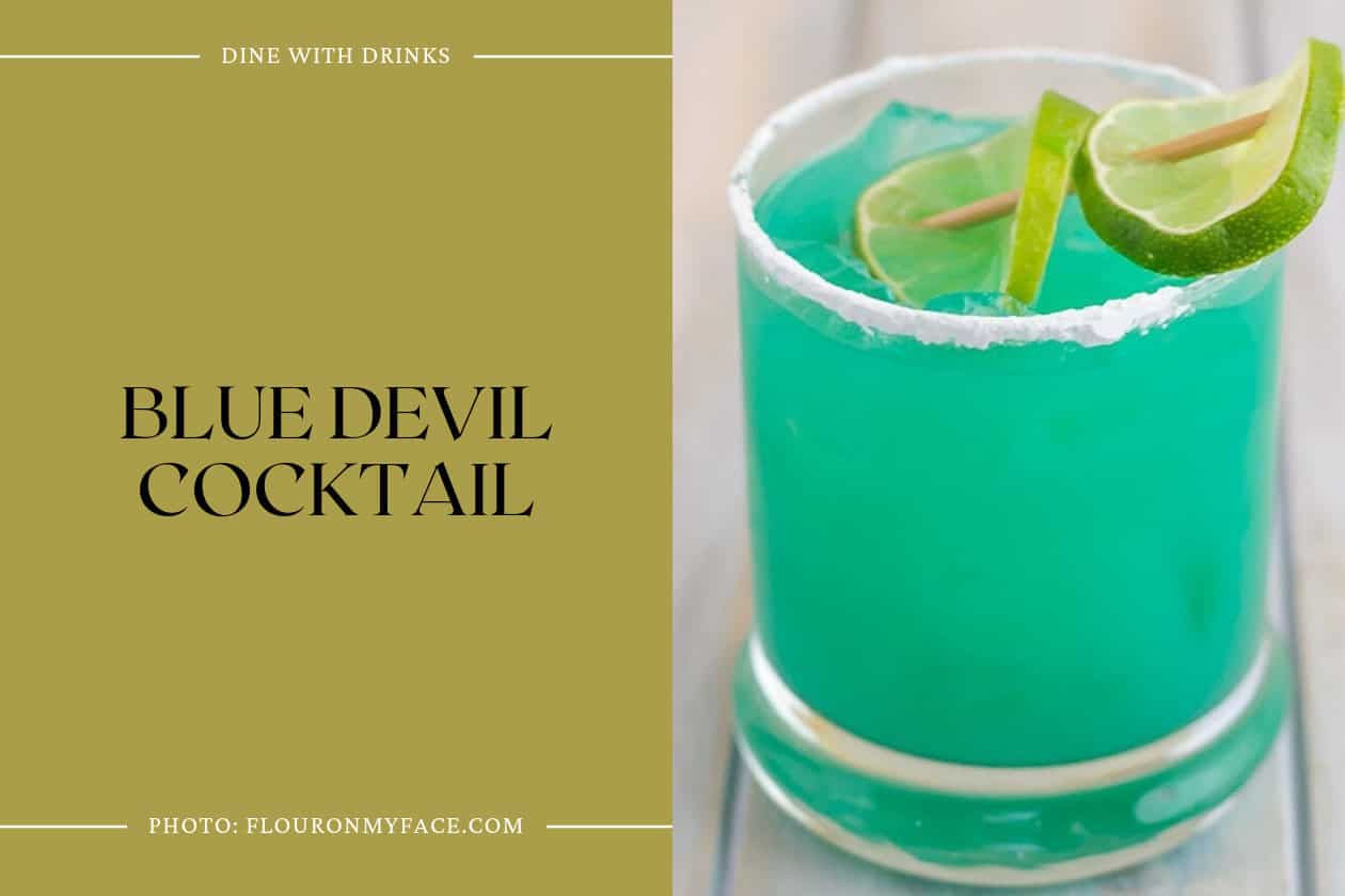 Blue Devil Cocktail