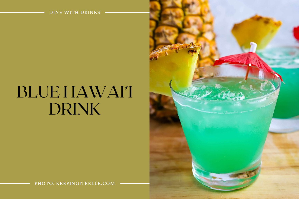 Blue Hawai’i Drink