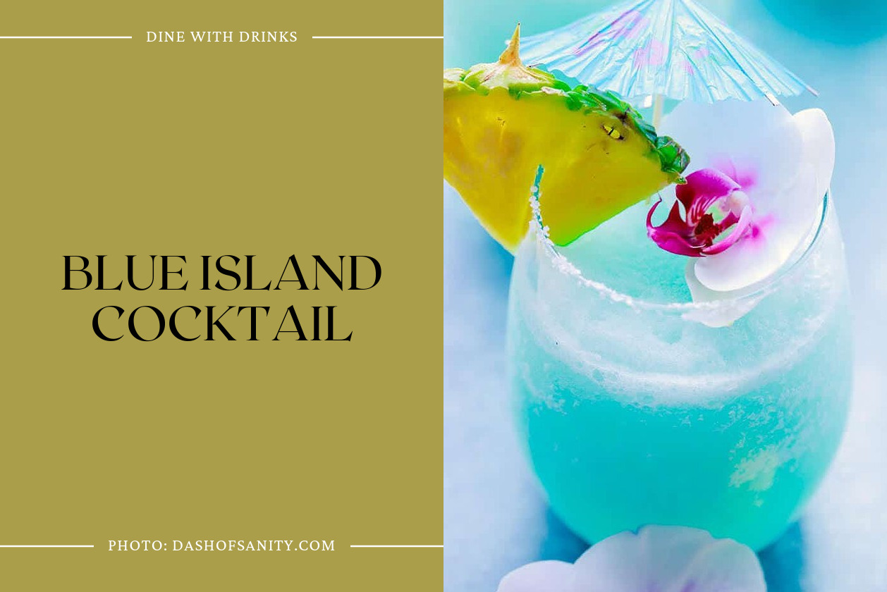 Blue Island Cocktail