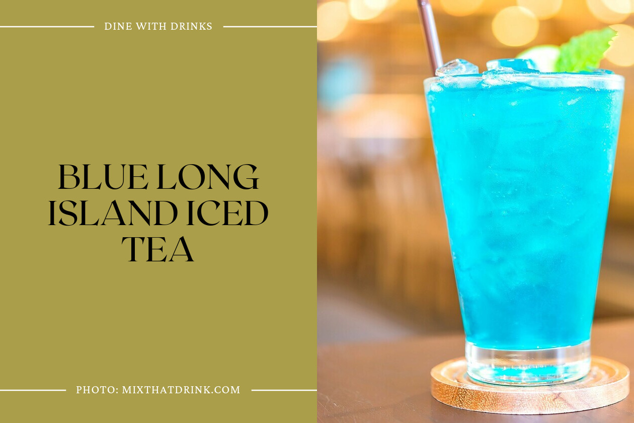 Blue Long Island Iced Tea
