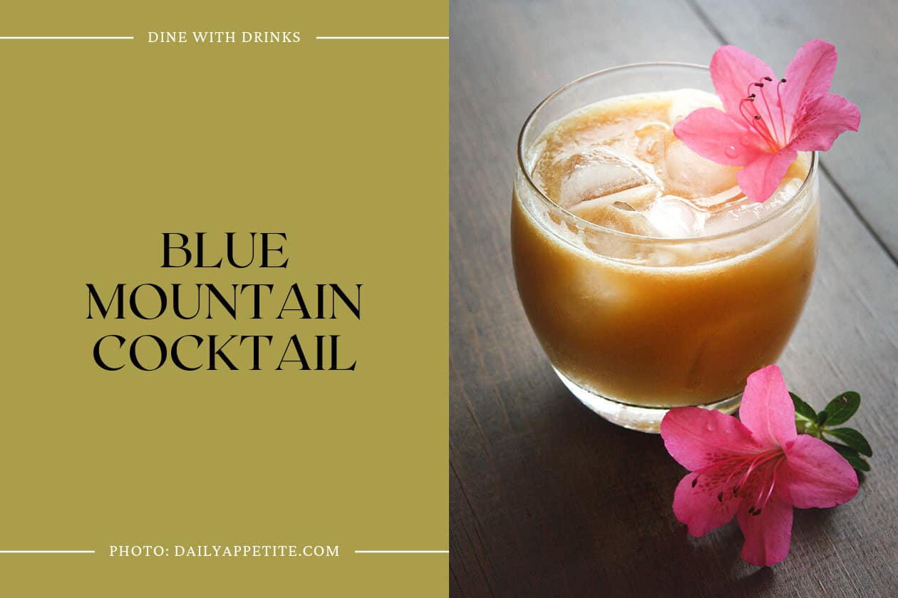 Blue Mountain Cocktail