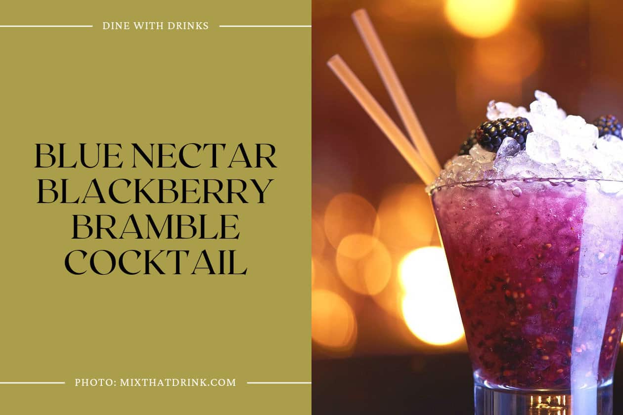 Blue Nectar Blackberry Bramble Cocktail