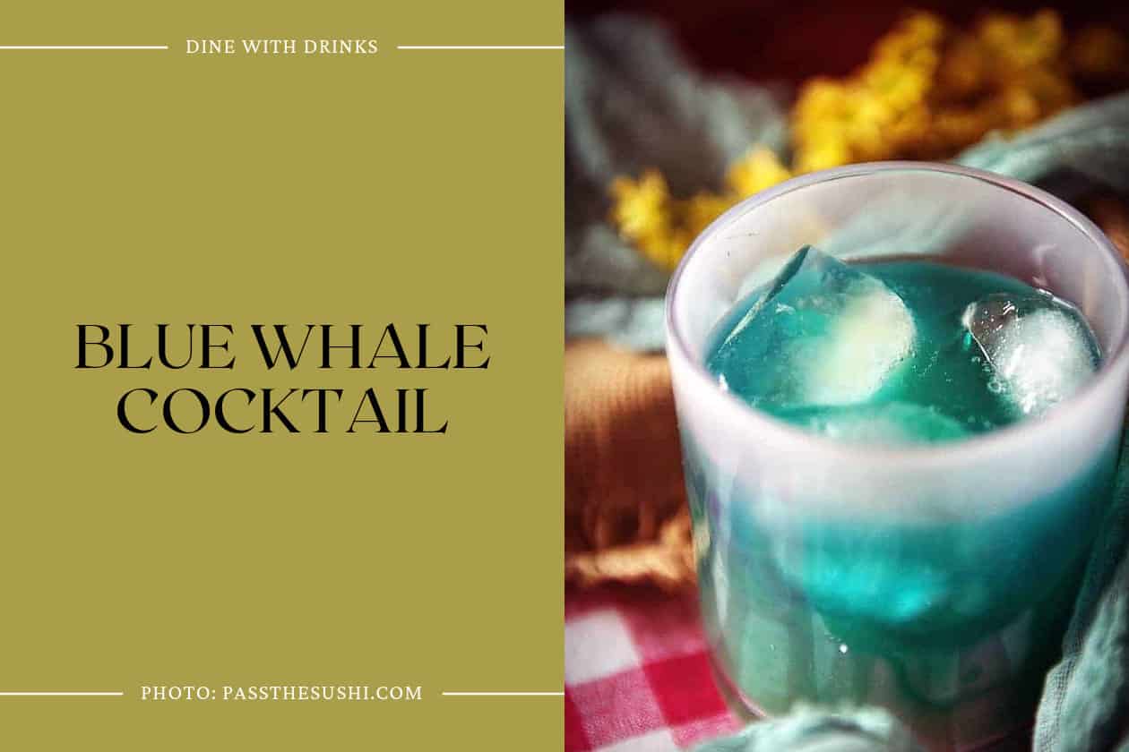 Blue Whale Cocktail