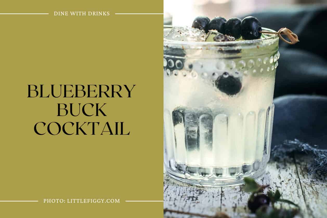 Blueberry Buck Cocktail