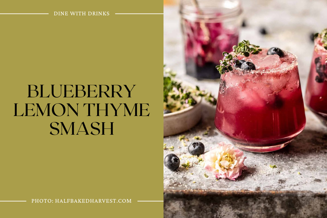 Blueberry Lemon Thyme Smash