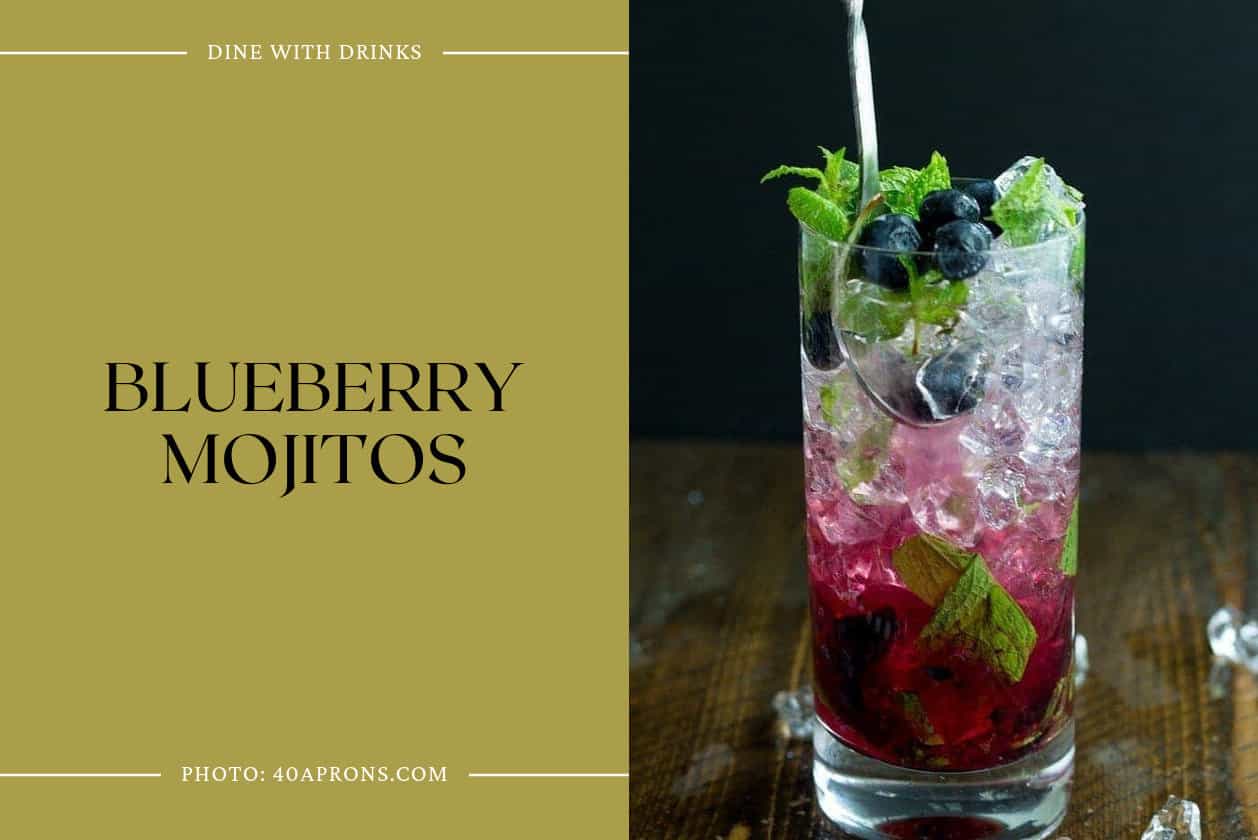 Blueberry Mojitos