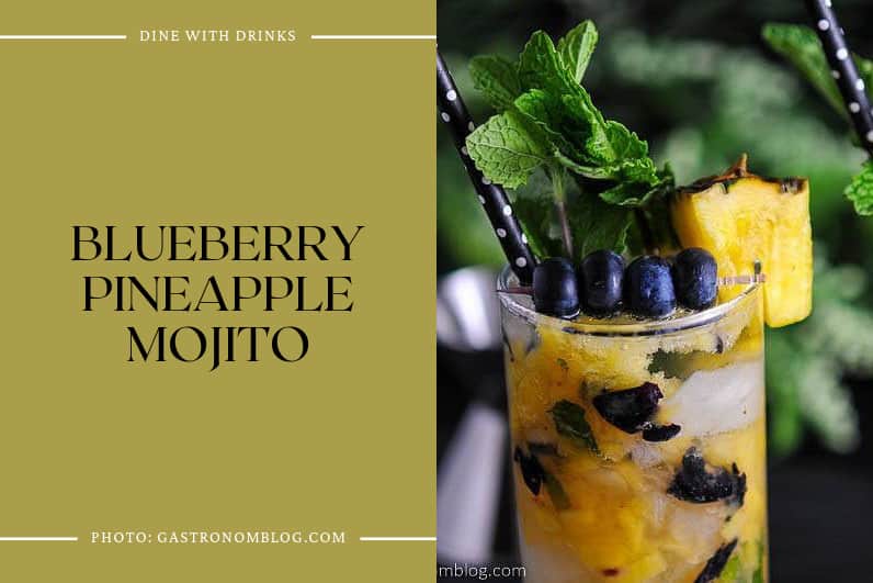 Blueberry Pineapple Mojito
