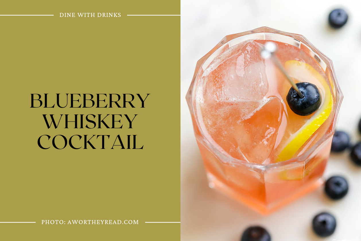 Blueberry Whiskey Cocktail
