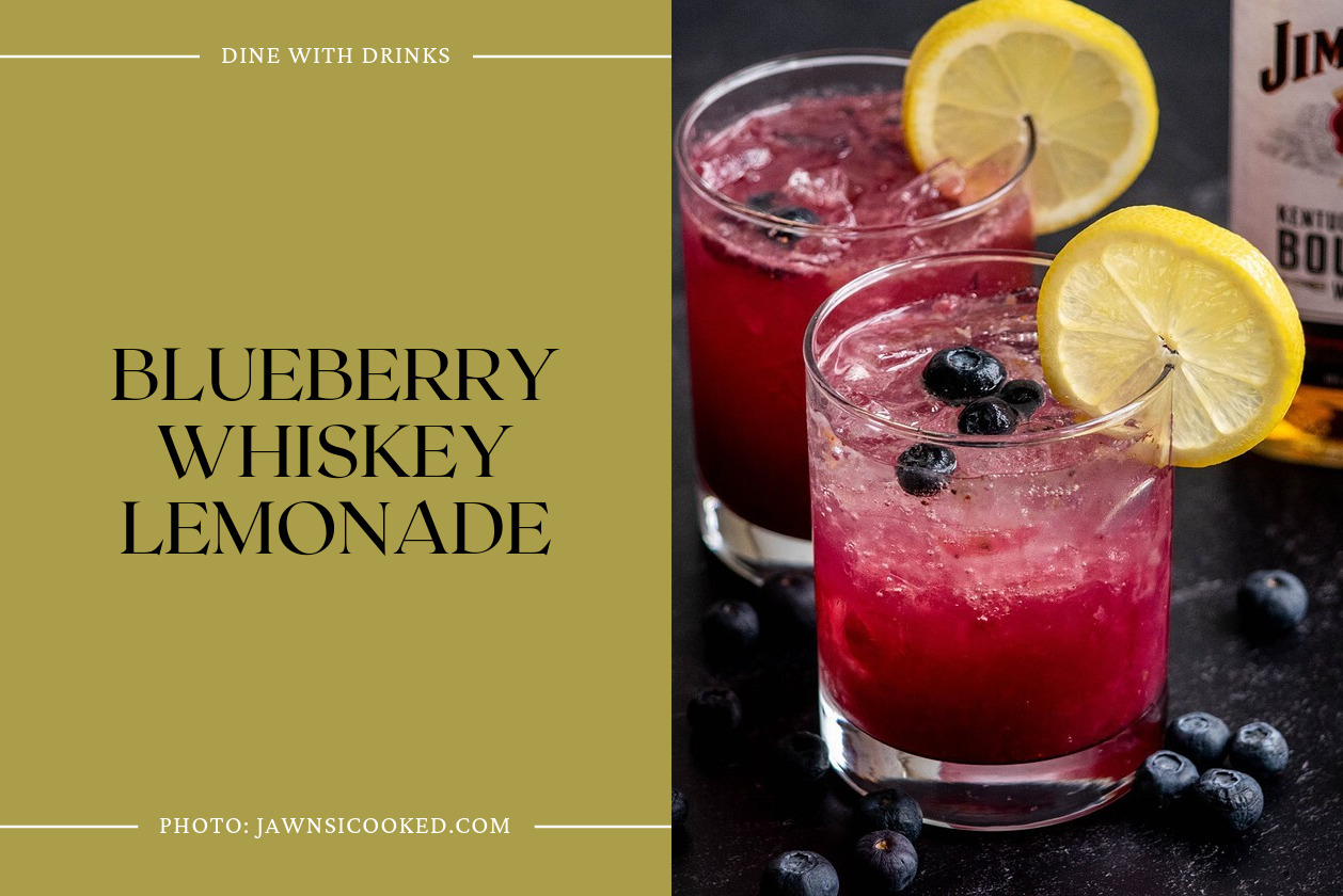 Blueberry Whiskey Lemonade
