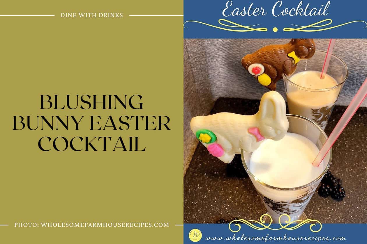 Blushing Bunny Easter Cocktail