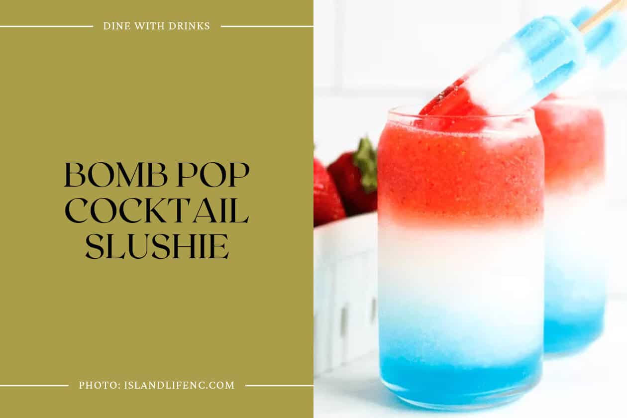 Bomb Pop Cocktail Slushie