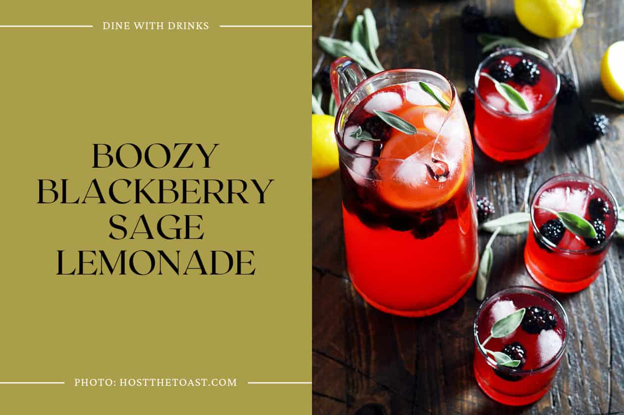 Boozy Blackberry Sage Lemonade