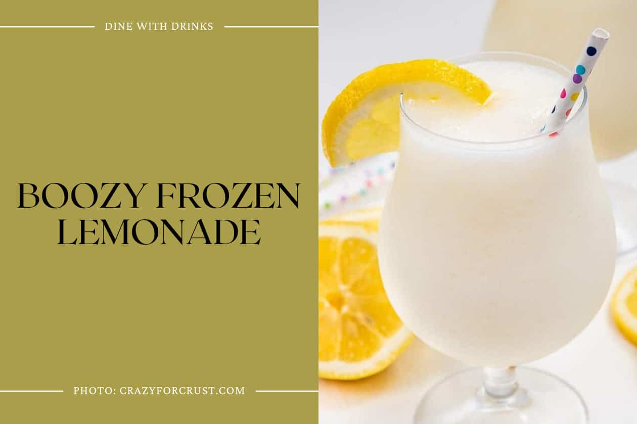 Boozy Frozen Lemonade
