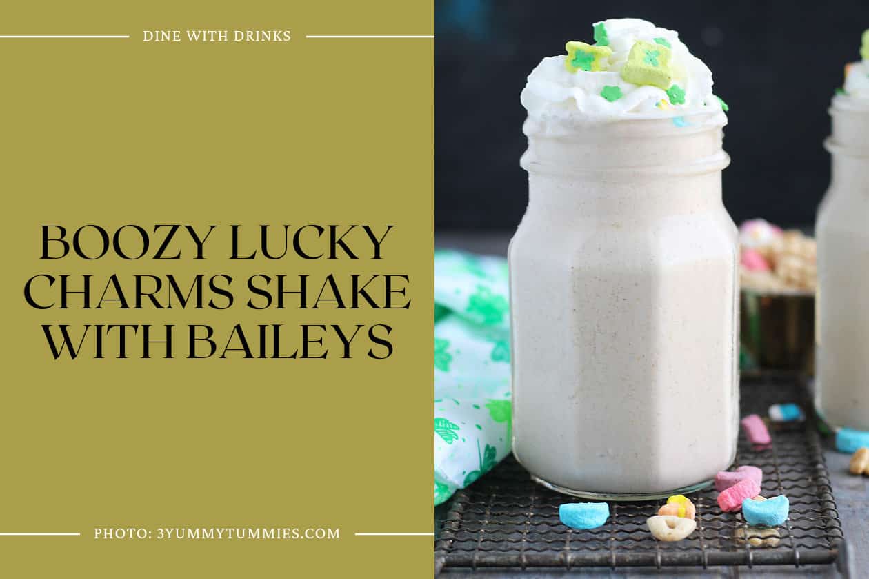 Boozy Lucky Charms Shake With Baileys