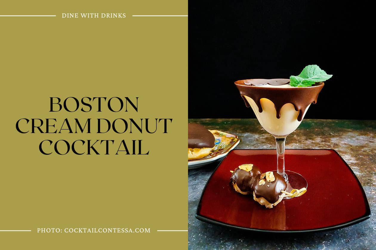 Boston Cream Donut Cocktail