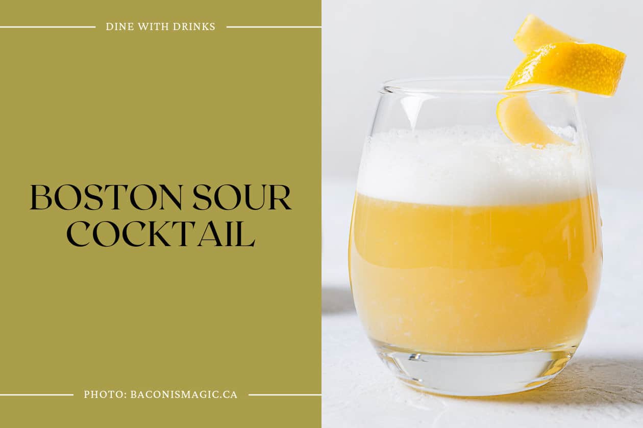 Boston Sour Cocktail