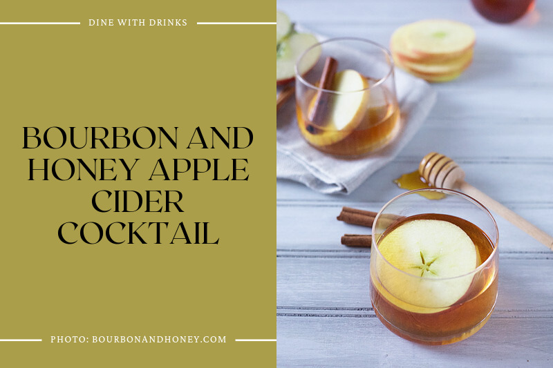 Bourbon And Honey Apple Cider Cocktail
