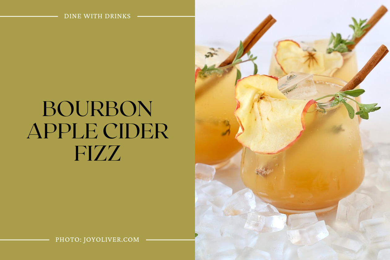 Bourbon Apple Cider Fizz