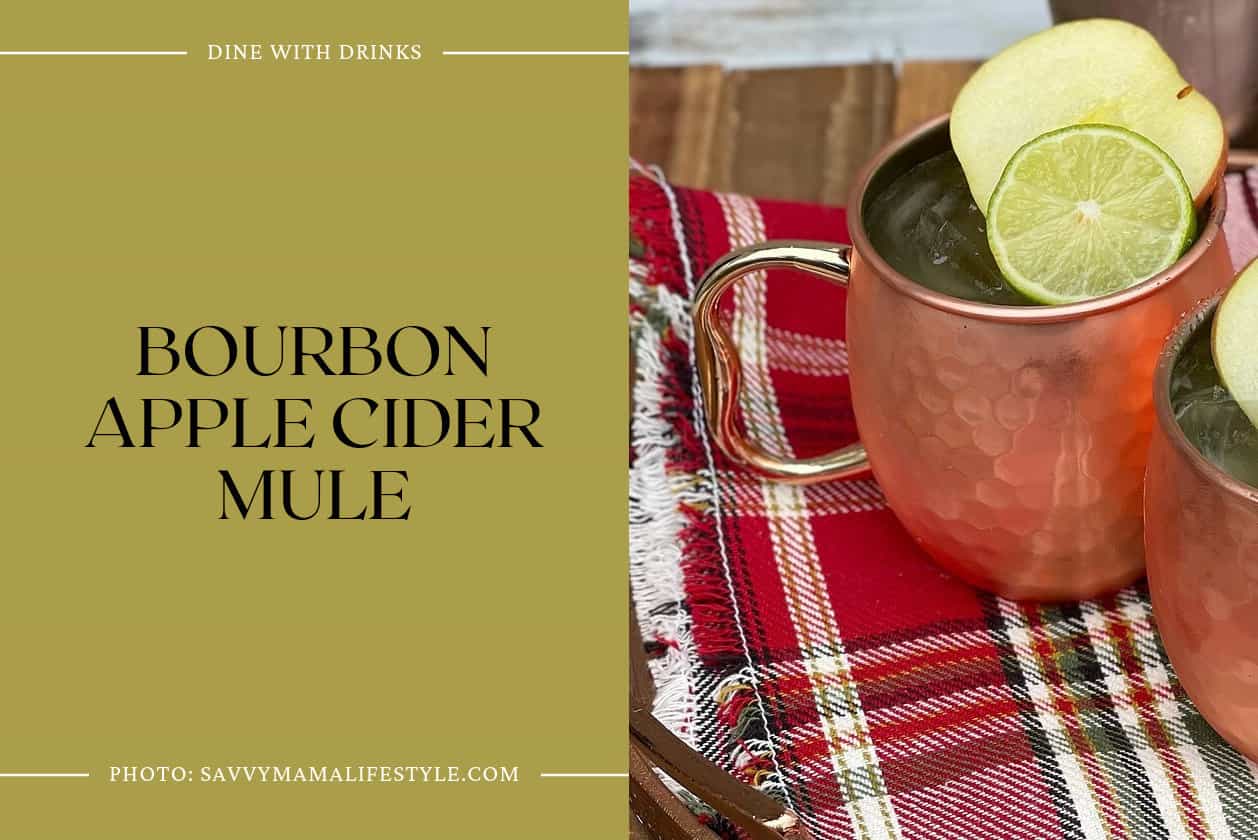 Bourbon Apple Cider Mule