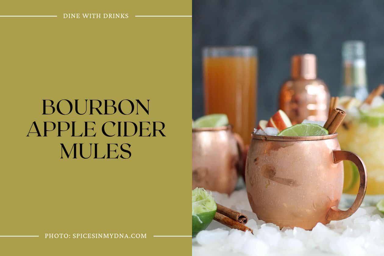 Bourbon Apple Cider Mules