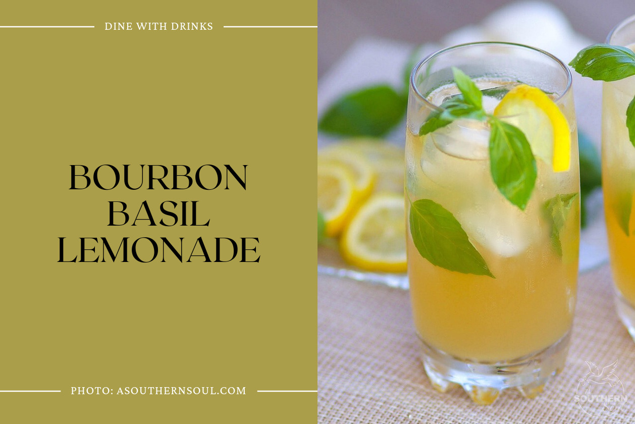 Bourbon Basil Lemonade