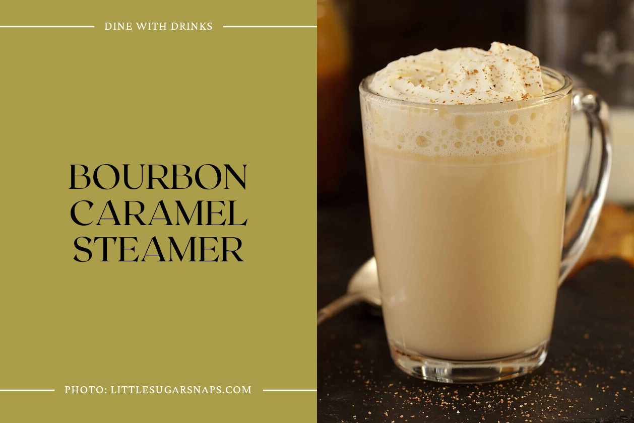 Bourbon Caramel Steamer