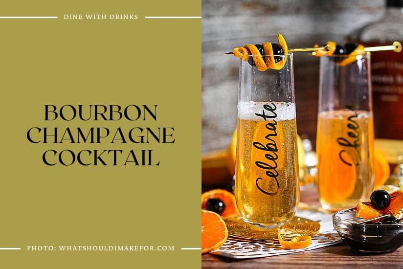 Bourbon Champagne Cocktail