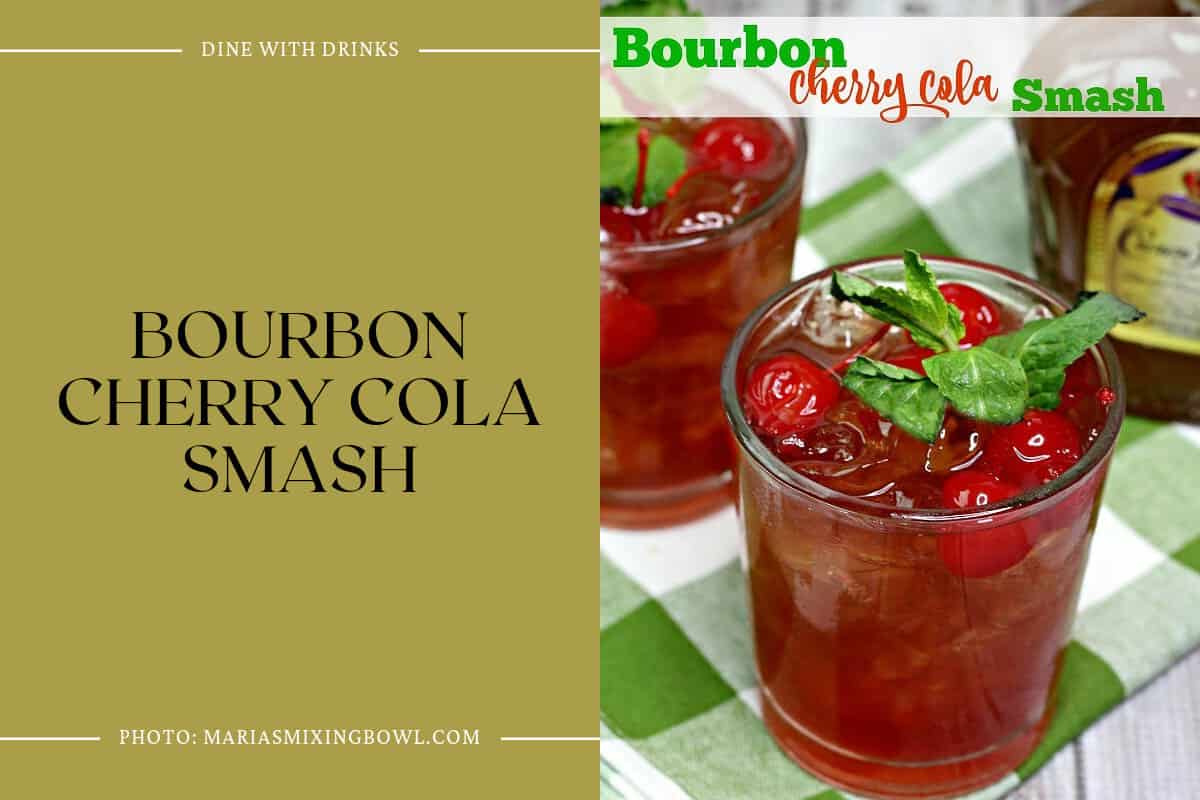 Bourbon Cherry Cola Smash