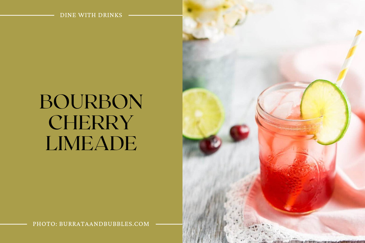 Bourbon Cherry Limeade