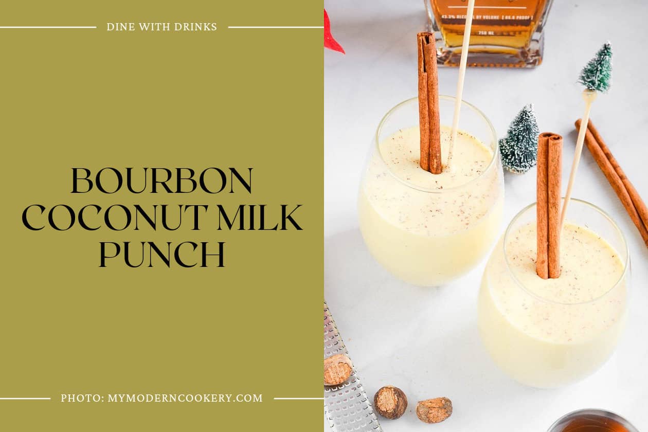Bourbon Coconut Milk Punch