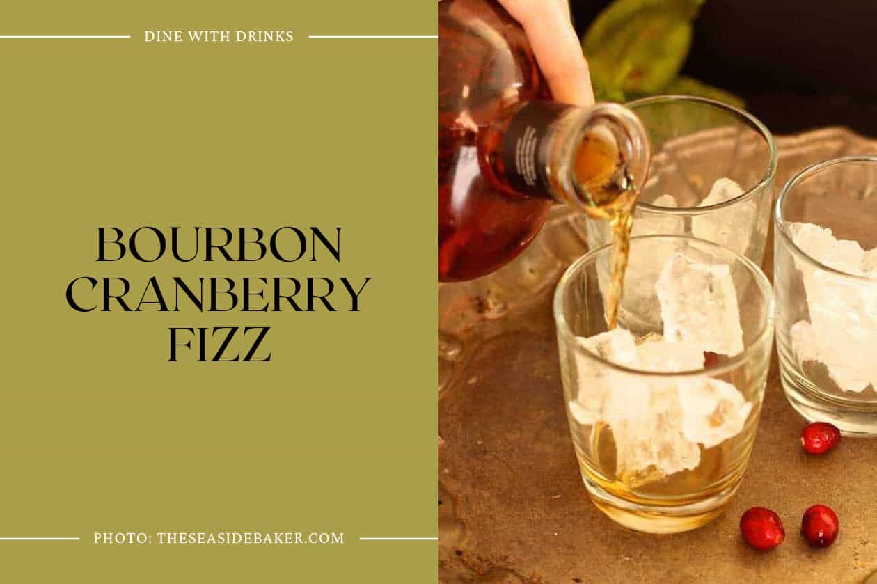 Bourbon Cranberry Fizz