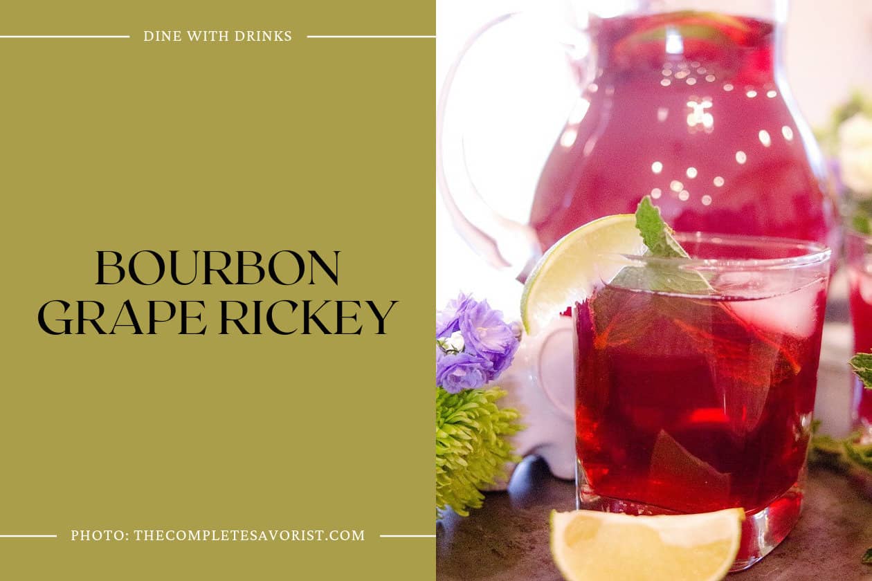 Bourbon Grape Rickey