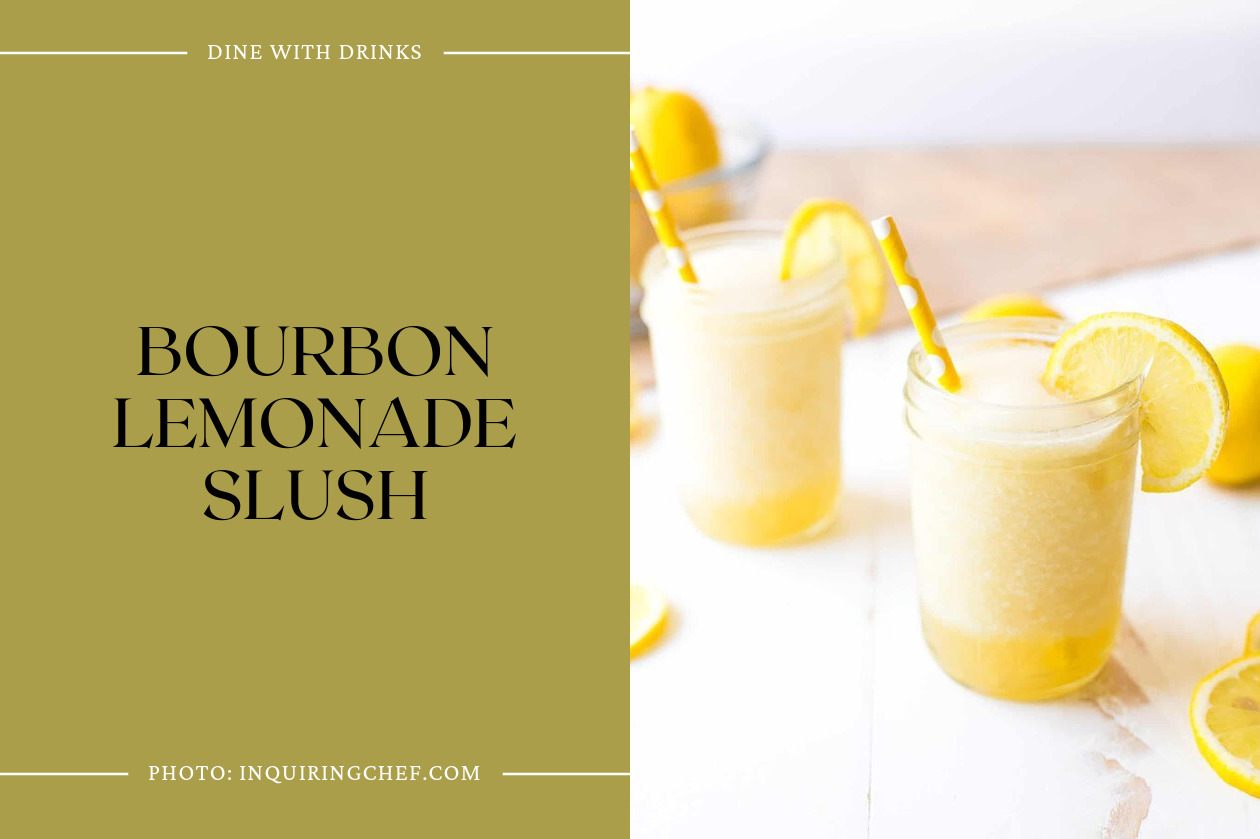 Bourbon Lemonade Slush
