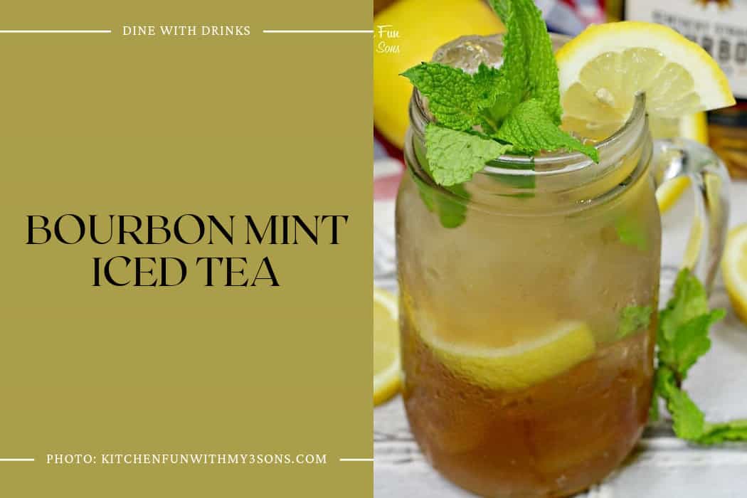 Bourbon Mint Iced Tea