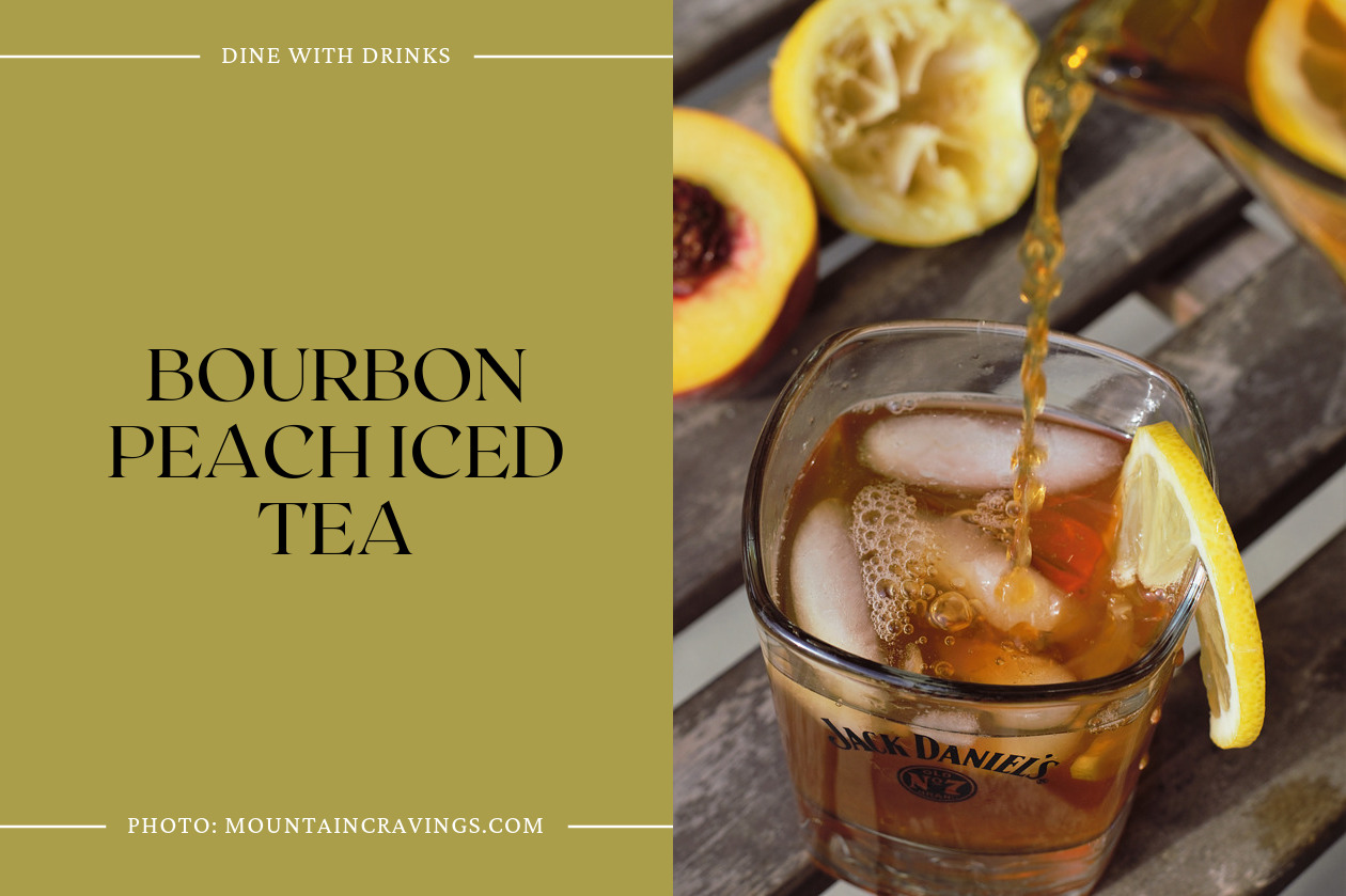 Bourbon Peach Iced Tea