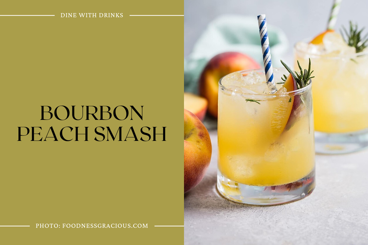 Bourbon Peach Smash