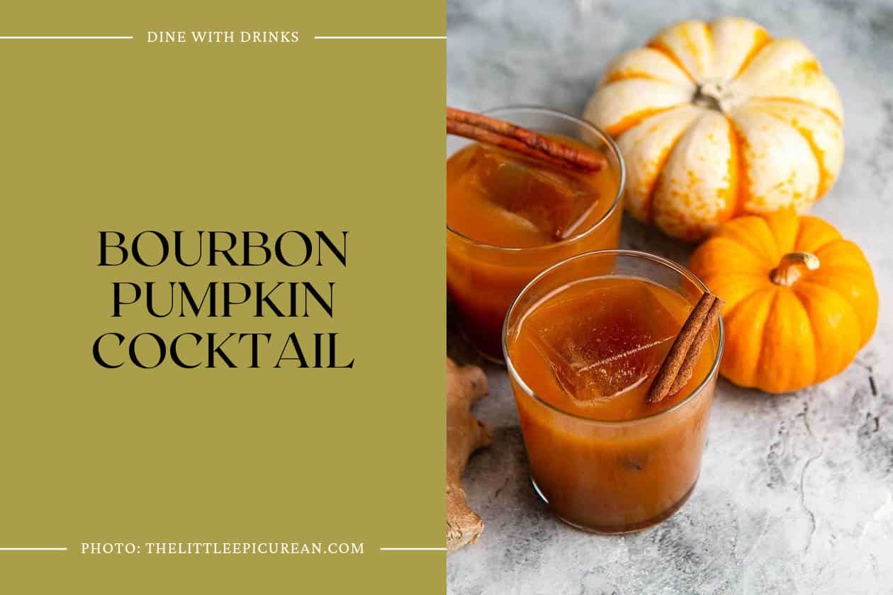 Bourbon Pumpkin Cocktail