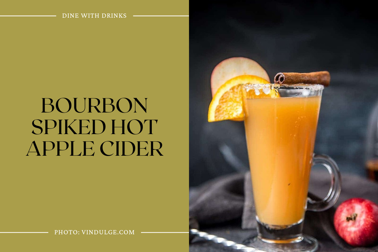 Bourbon Spiked Hot Apple Cider