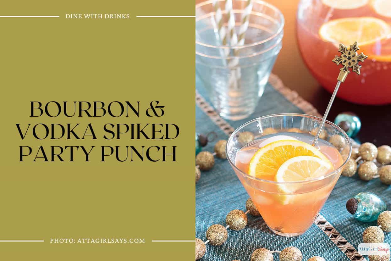 Bourbon & Vodka Spiked Party Punch