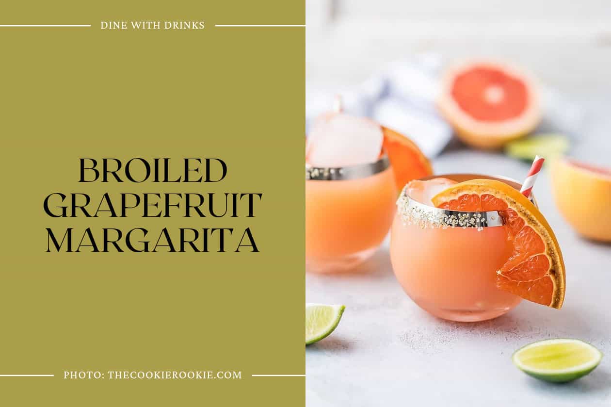 Broiled Grapefruit Margarita