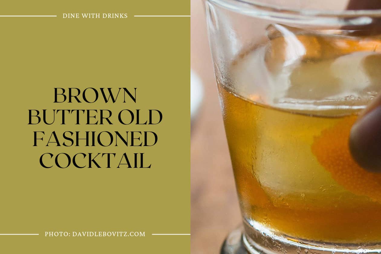 Brown Butter Old Fashioned Cocktail