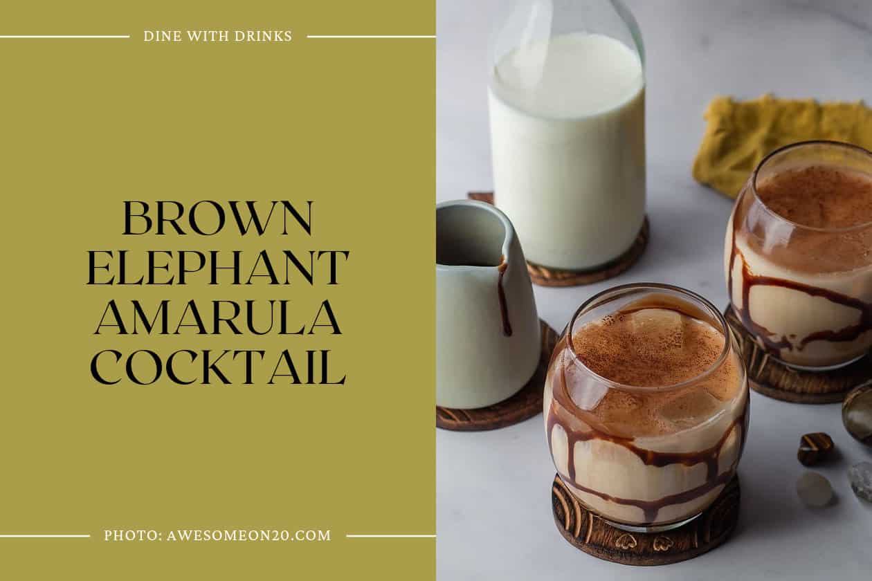Brown Elephant Amarula Cocktail