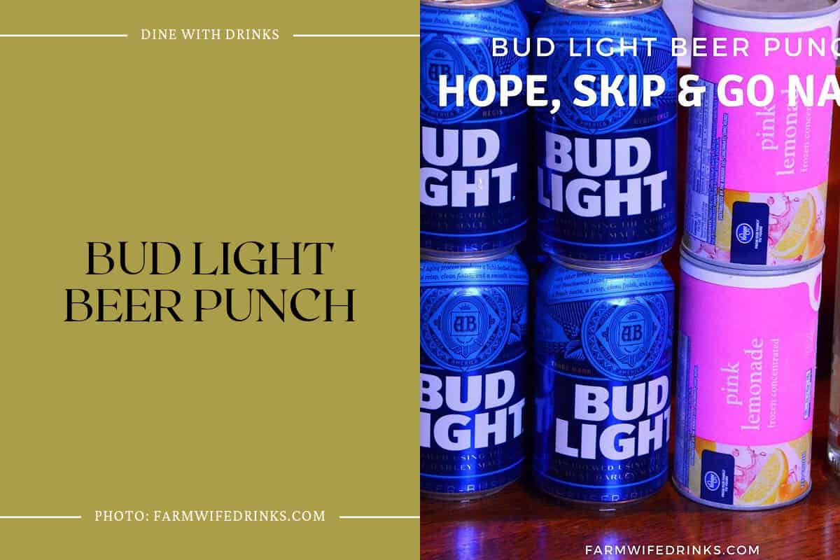 Bud Light Beer Punch
